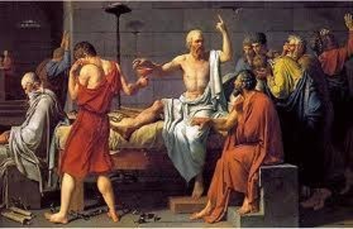 <p>A philosopher who was forced to drink poison hemlock.</p>