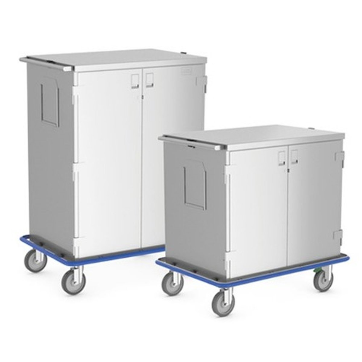 <p>an inventory control system for products/equipment typically used in an OR that involves use of an enclosed or covered cart (generally prepared for one surgical case & not used for general supply replenishment)</p>
