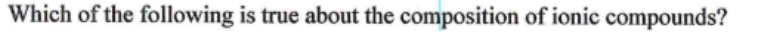 <p>They are composed of anions and cations</p>