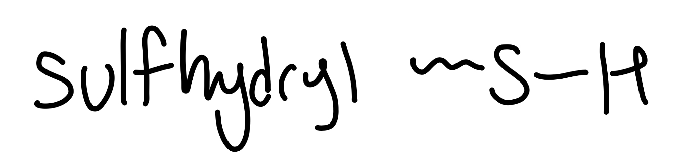 <p>-SH</p>
