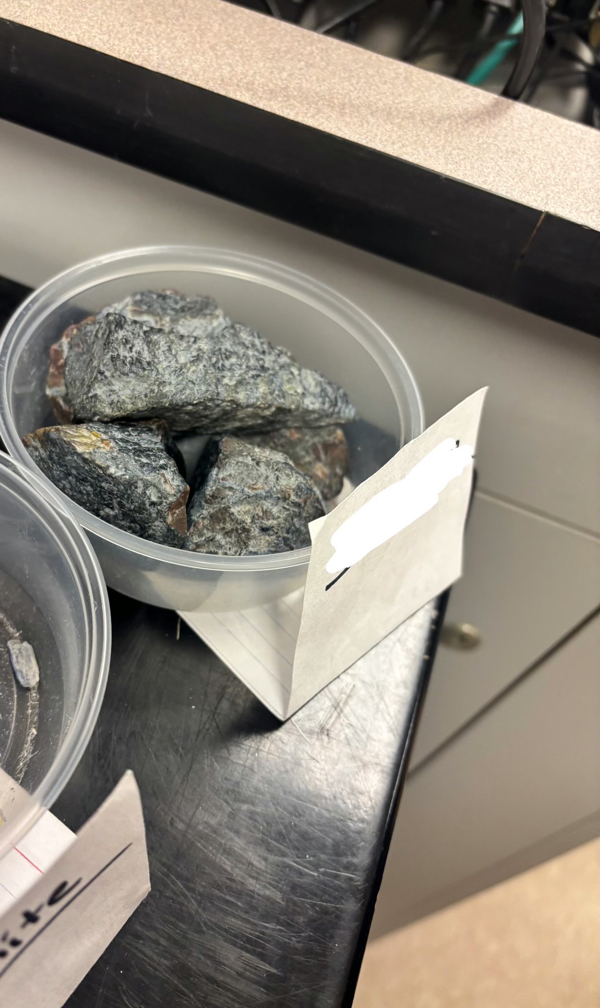 <p>Blue amphibole mineral; indicator of high-pressure, low-temperature (blueschist) metamorphism.</p>