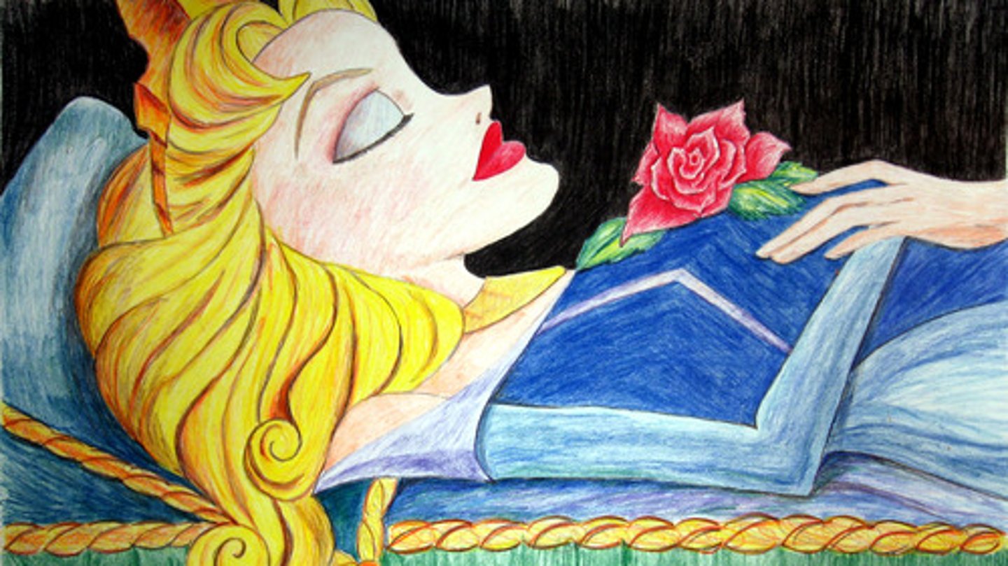 <p>A narrative that is made up of fantastic characters and creatures, such as witches, goblins, and fairies, and usually begins with the phrase "Once upon a time..."</p>