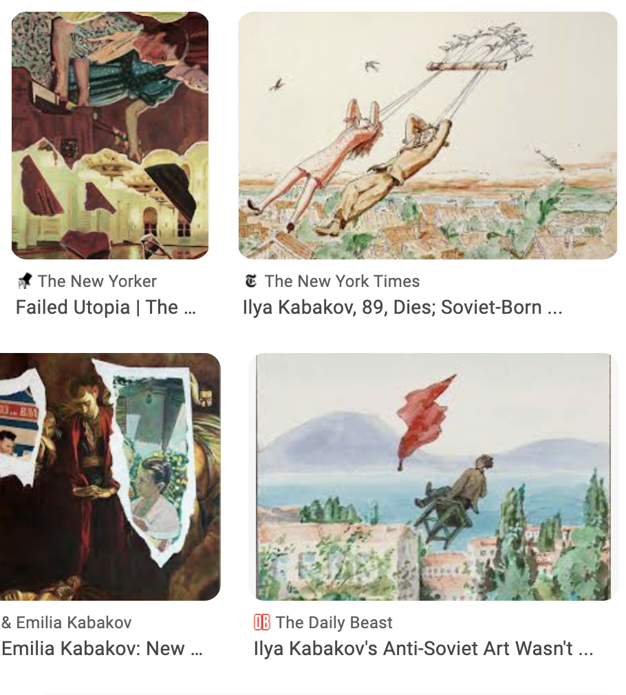 <p>Ilya <strong>Kabakov</strong> [Soviet Union]</p>