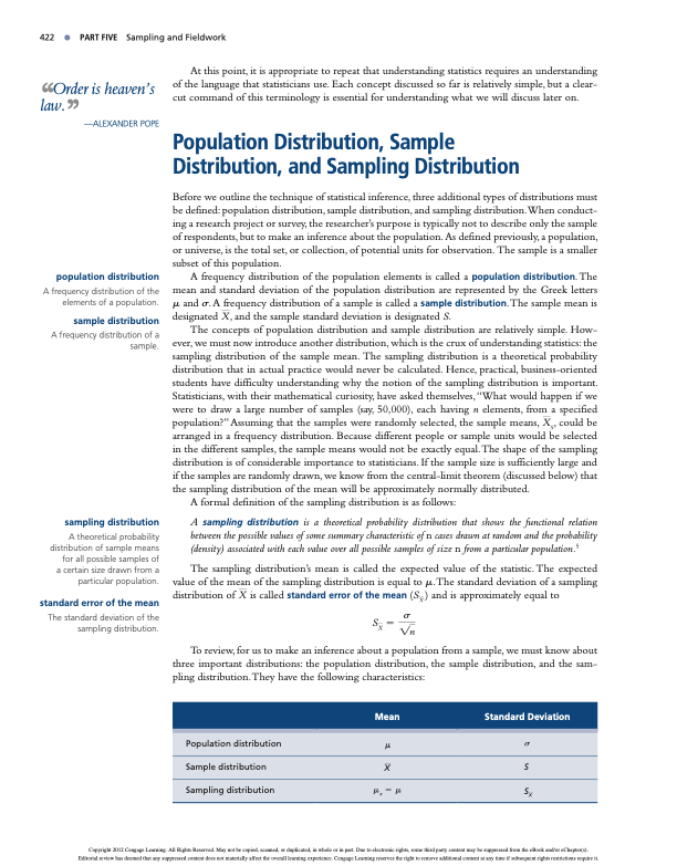 <p>Frequency distribution of the elements of a population </p><p></p>
