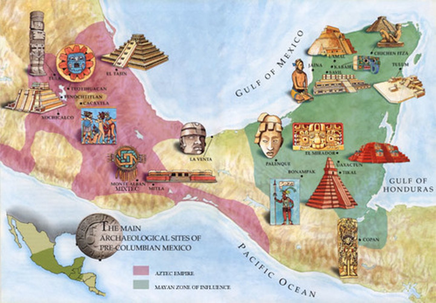 <p>The early civilizations that included Mexico and Central America. They relied on sedentary agriculture based on the cultivation of maize.</p>