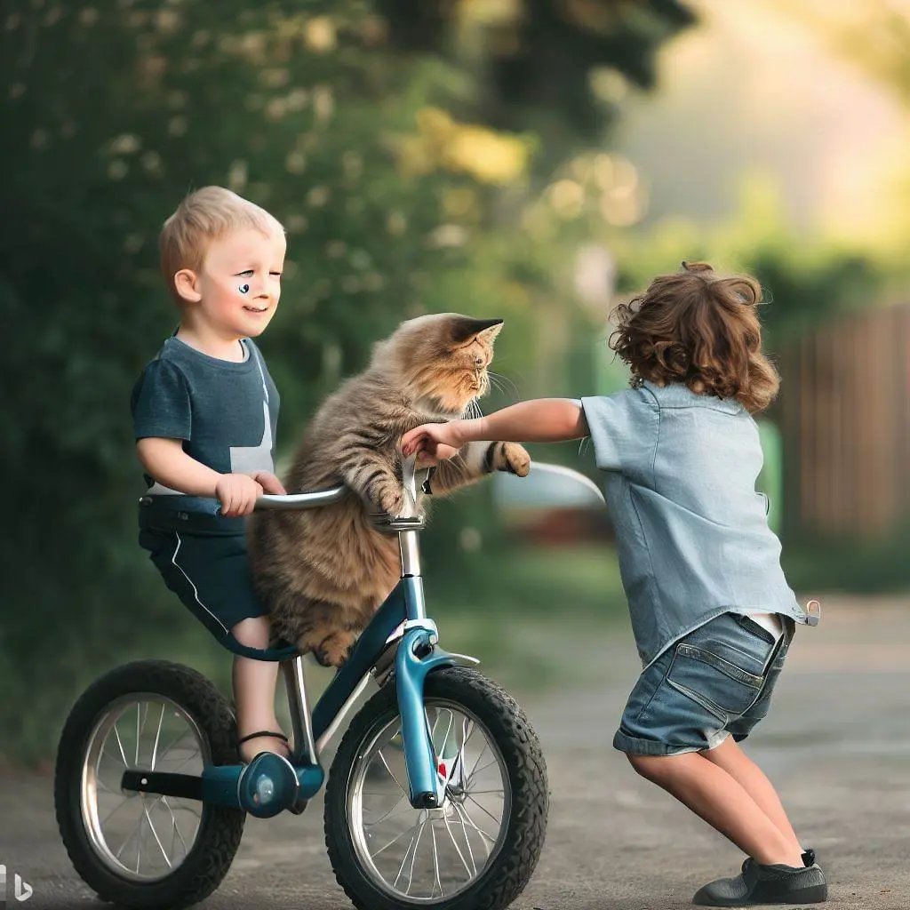 <p>昨日の午後、私たちは猫に自転車の乗り方を教えようとした。うまくいかなかった。</p><p>Yesterday _____, we tried to teach our cat how to ride a bicycle. It did not go well.</p>