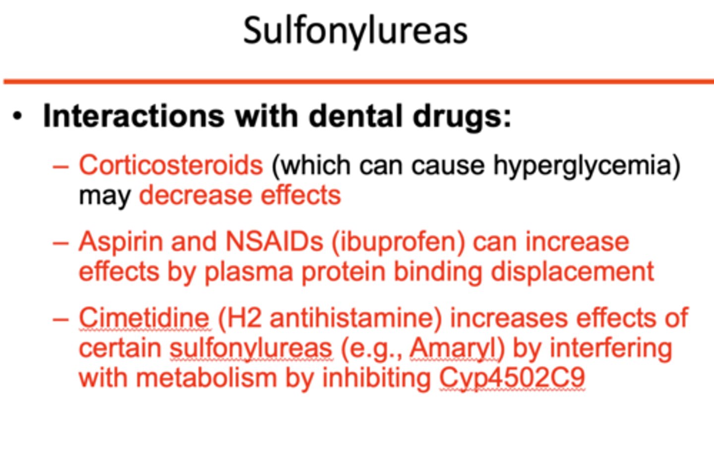 <p>Aspirin and NSAIDs</p>