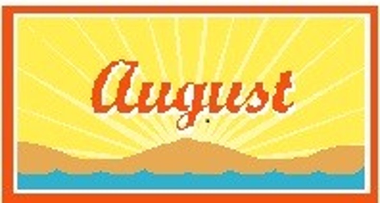 <p>August</p>