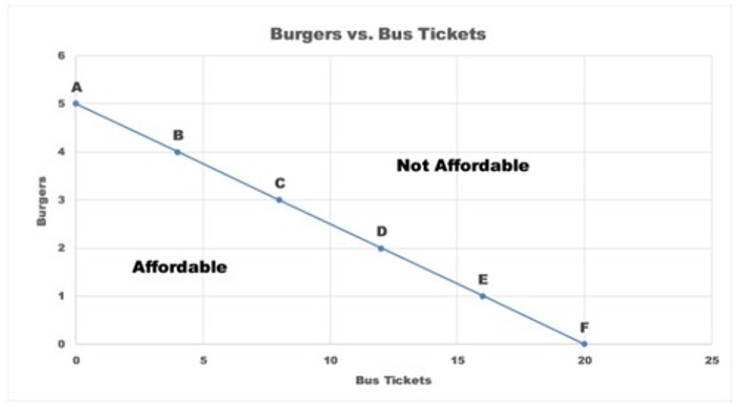 <p>the limited amount of income available to consumers to spend on goods and services</p>