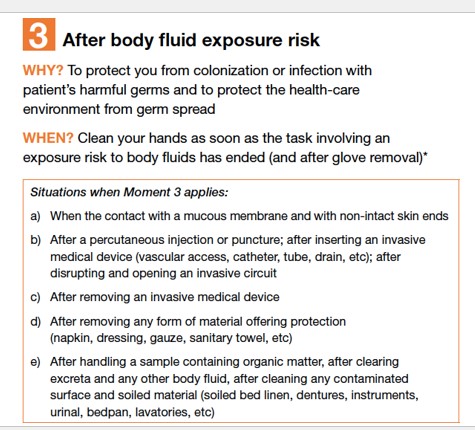 to protect you from colonizationg or infection with patient’s harmful germs and to protect the health-care environment from germ spread