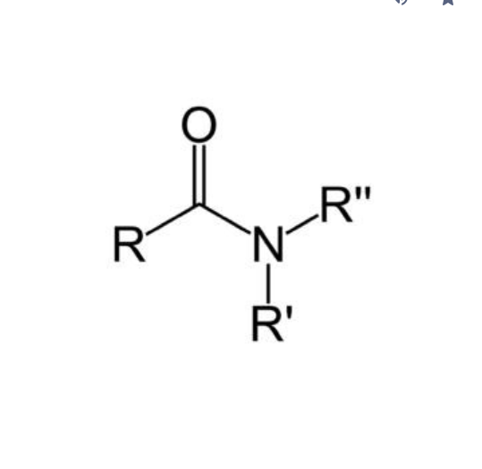 <p>Example: Primary: Propanamide (CH3CH2CONH2), Tertiary: N,N-dimethyl propanamide</p>