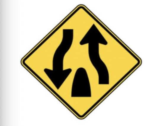 <p><span style="background-color: transparent;">a. Divided highway ends</span></p>