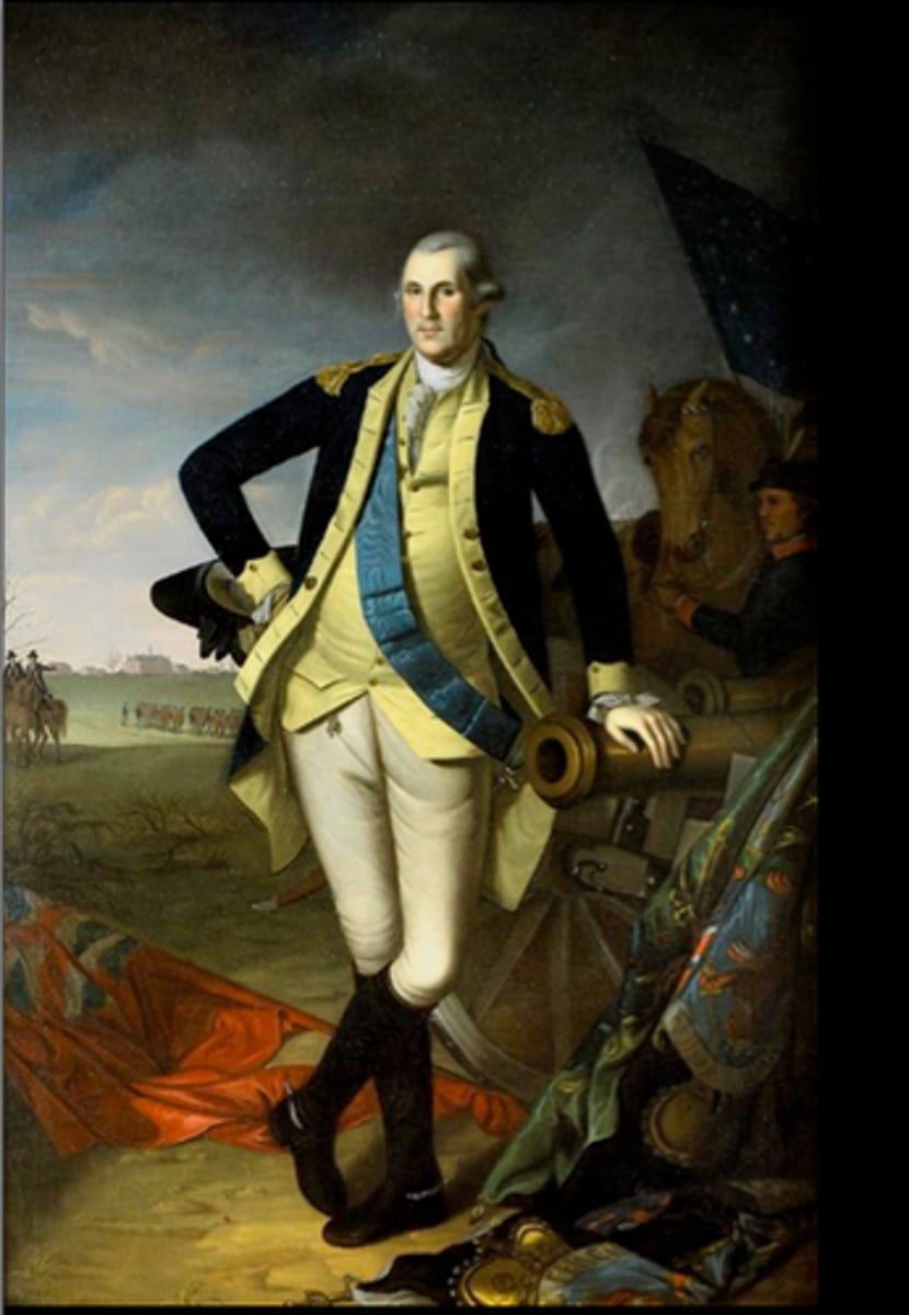 <p>Answer - C</p><p>Explanation - Following the American Revolution, many Americans desired to find ways to break away from dependence on British culture and to develop a new American national culture. The image and example of George Washington were used in such projects to define a new American nationalism.</p>