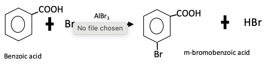 <p>m-bromobenzoic acid</p>