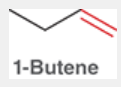 <p>1-butene(pictured)</p>