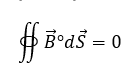 <p><span>strumień indukcji magnetycznej przez dowolną powierzchnię zamkniętą równy jest zero. Jest to równoznaczne ze stwierdzeniem, że linie pola magnetycznego są ciągłe- nie mają początku ani końca.</span></p>