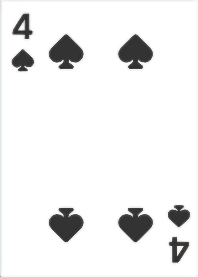 <p>4 of Spades</p>