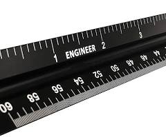 <p><span><span>a specialized tool for drafting plans and drawings at reduced sizes (like 1 inch = 10 feet) for large projects like roads, bridges, or land surveys, allowing precise measurement and creation of scaled drawings without complex math. These triangular rulers have multiple scales (e.g., 10, 20, 30, 40, 50, 60) that represent units like feet, making them essential in civil engineering and site planning for translating real-world distances to paper accurately.&nbsp;</span></span></p>