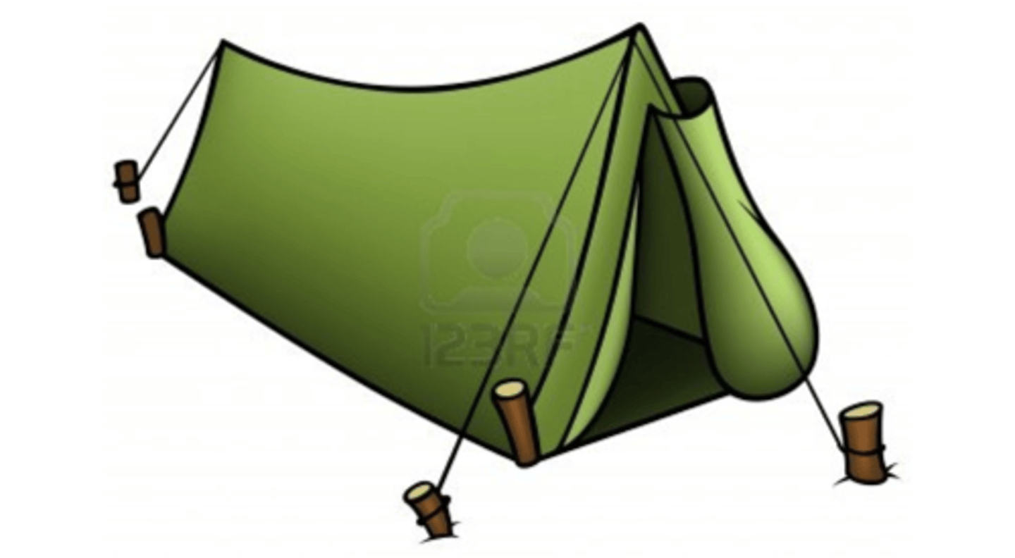 <p>tent (not tienda)</p>