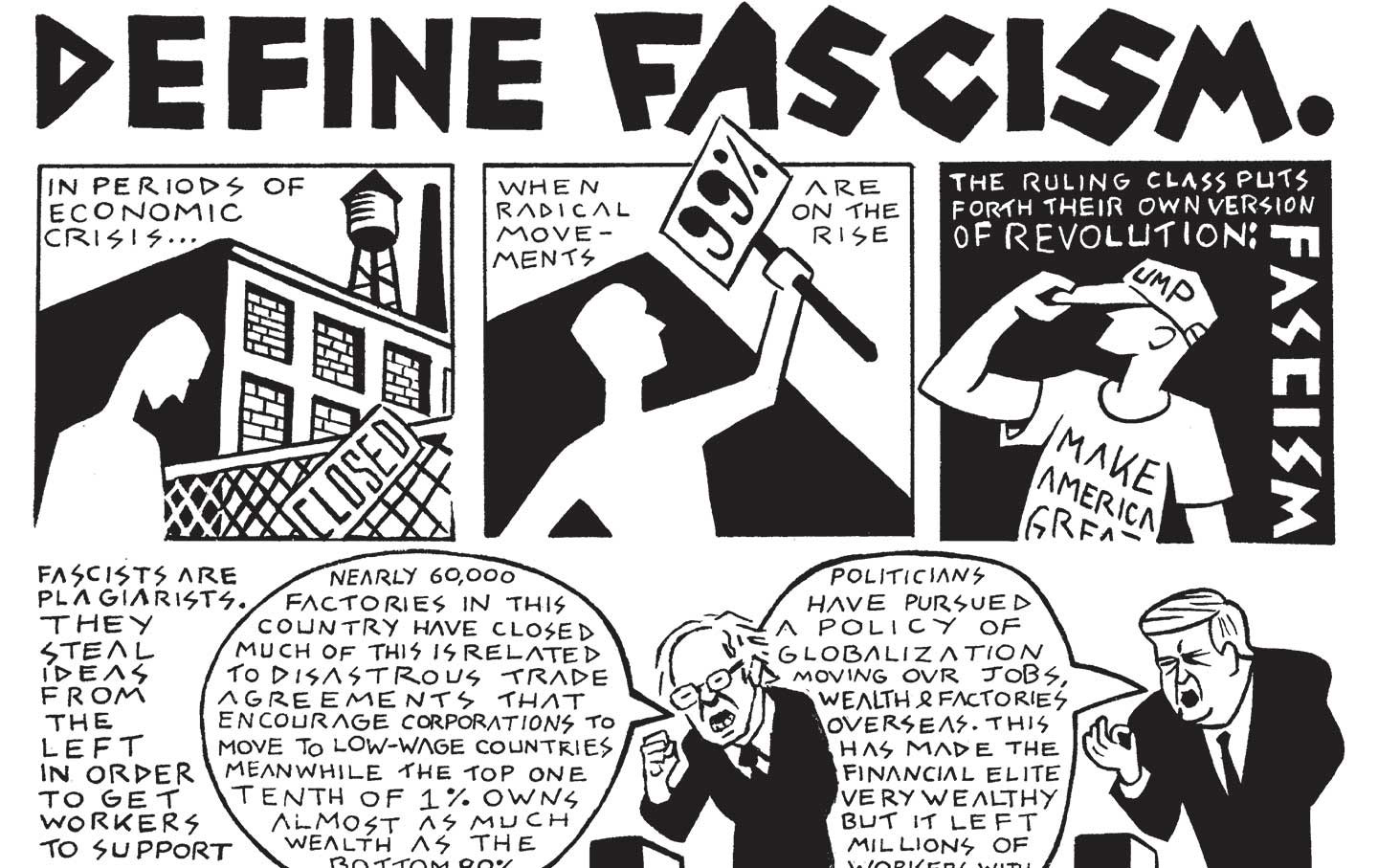 <p>glorify state and military; 100% collectivist</p>