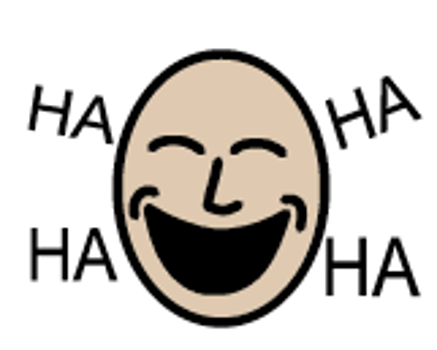 <p>lachen, auslachen</p>