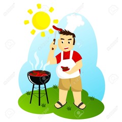 to barbecue