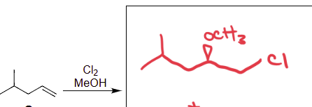 <p>Halohydrin Formation</p>