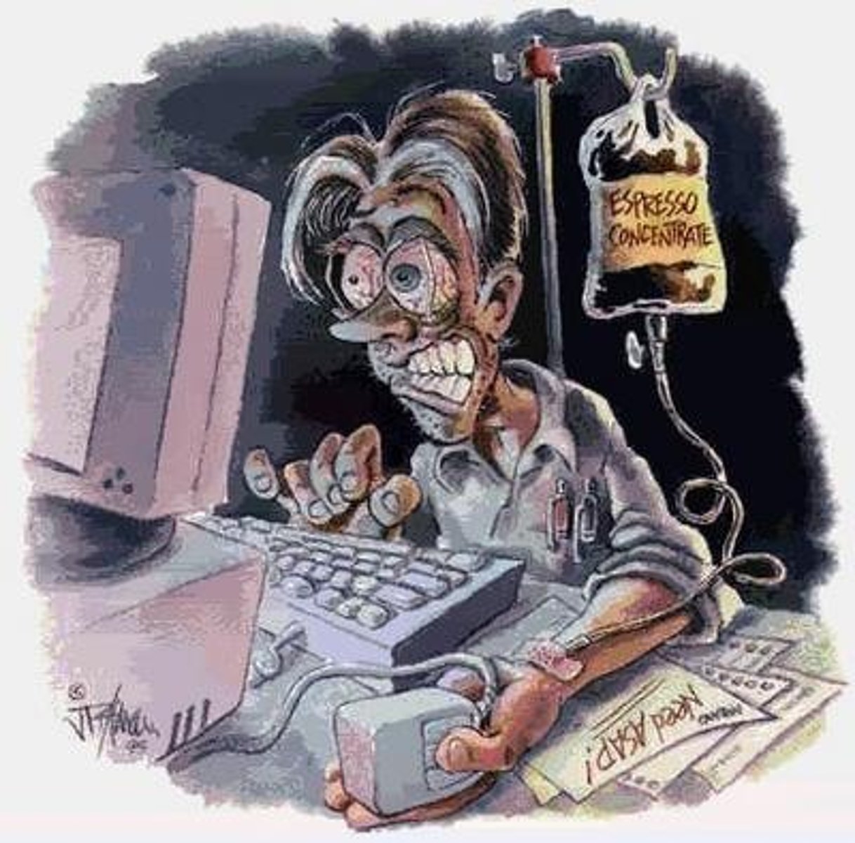 <p>wǎngyǐn - to be addicted to the internet</p>