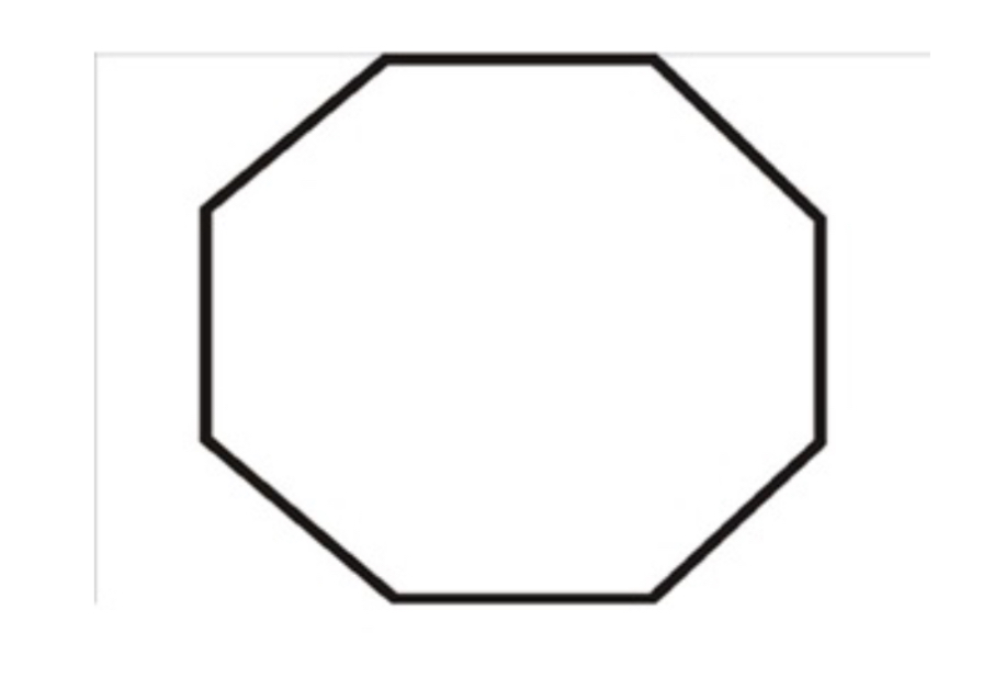 <p><strong>A sign with this shape means</strong></p>