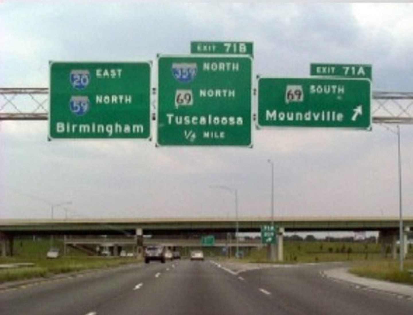 <p>Check traffic carefully and signal well in advance of your move</p>