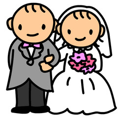 to get married (jié hūn)