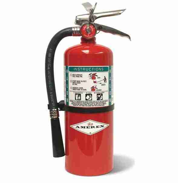 <p>Halon extinguisher</p>