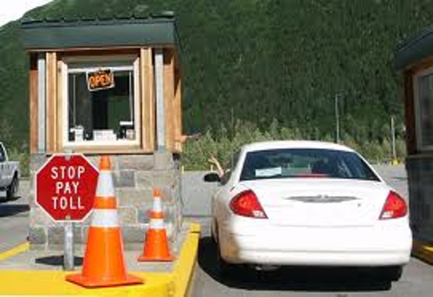 <p>tollbooth</p>