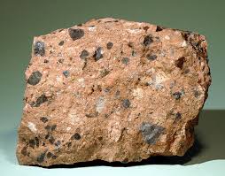 <ol><li><p>detrital/clastic</p></li><li><p>gravel &gt; 2mm</p></li><li><p>angular rock fragments and mineral grains </p></li></ol><p></p>
