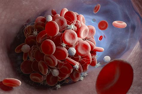<p>blood clot</p>