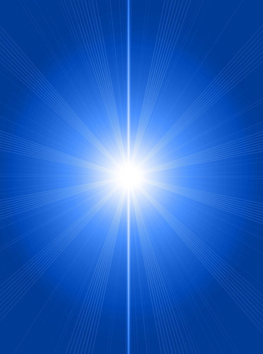 <p>(adj.) shining, radiant, resplendent</p><p>(SYN: splendid)</p><p>(ANT: dim, dark, obscure, dingy, dull)</p>