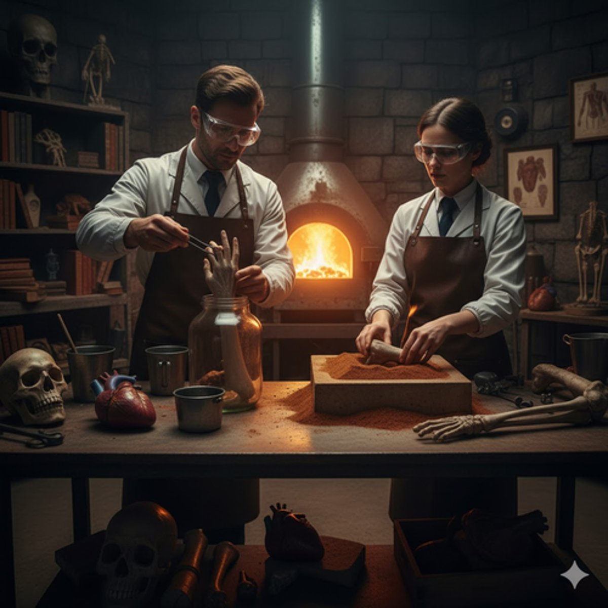 <p>Chapter: Theft (Property s4: Body Parts)</p><p>Facts: Ds had access to Royal College of Surgeons to draw anatomical specimens but removed body parts to make metal casts out of.</p><p>Principle: Parts of a corpse are capable of being property if they acquire different attributes by application of skill (e.g. preservation, dissection, etc)</p>