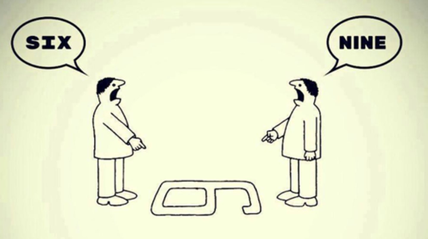 <p>A belief or view about something, opinion</p>