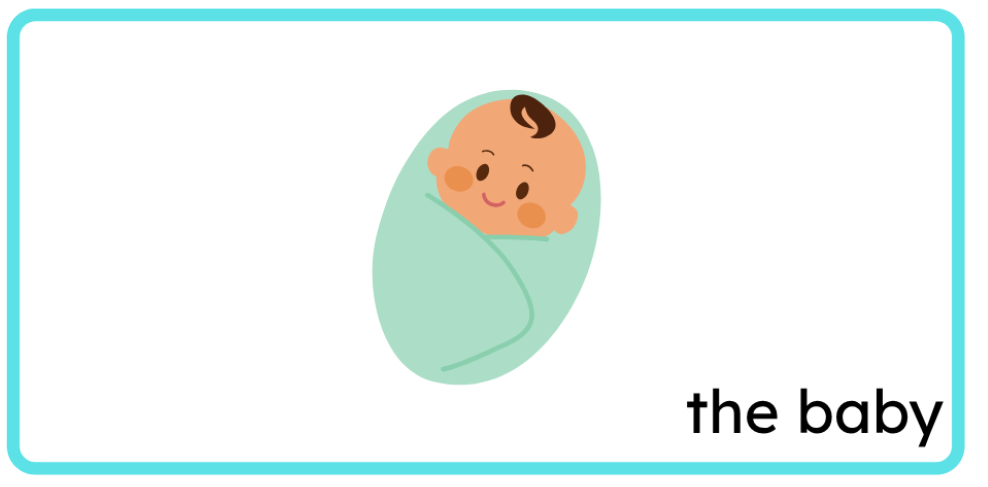 <p>the baby</p>