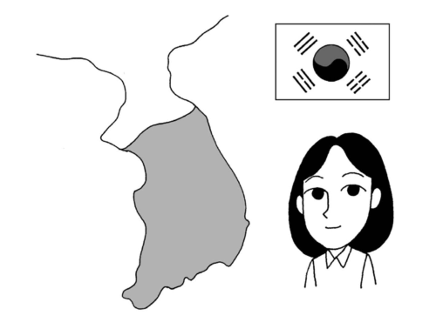 <p>かんこく （韓国）</p>