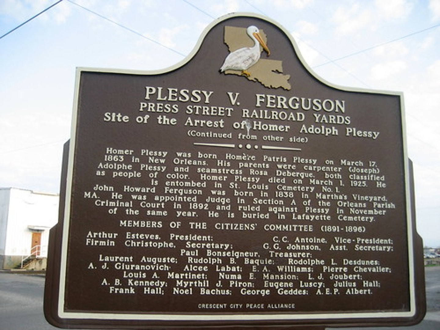 <p>an 1896 court case in which the United States Supreme Court ruled that segregation in public facilities was legal as long as the facilities were equal</p>