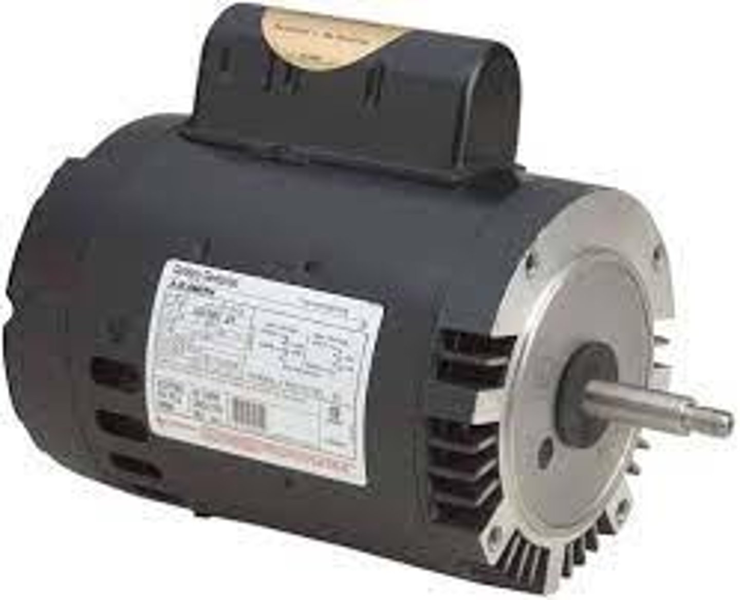 <p>Turns the impeller and causes suction and flow</p>