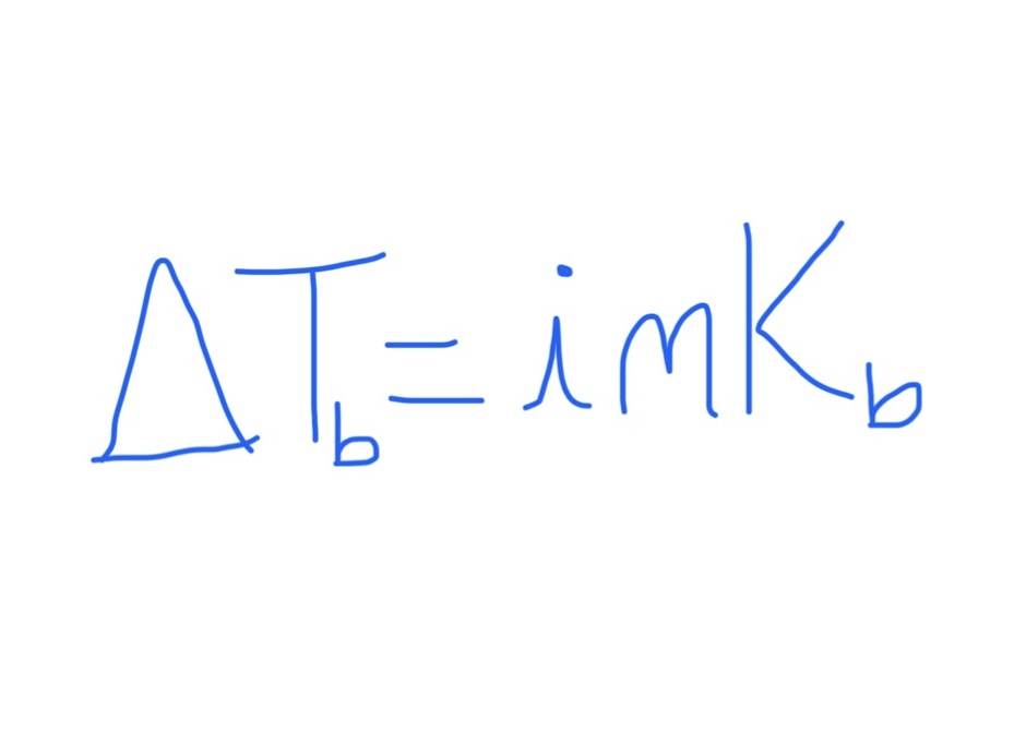 <p>Kb is specific to the solvent</p><p>For nonelectrolytes, i = 1</p>