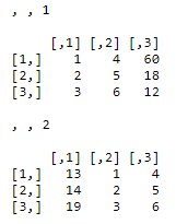 <p>to return the dimensions of a data frame</p>