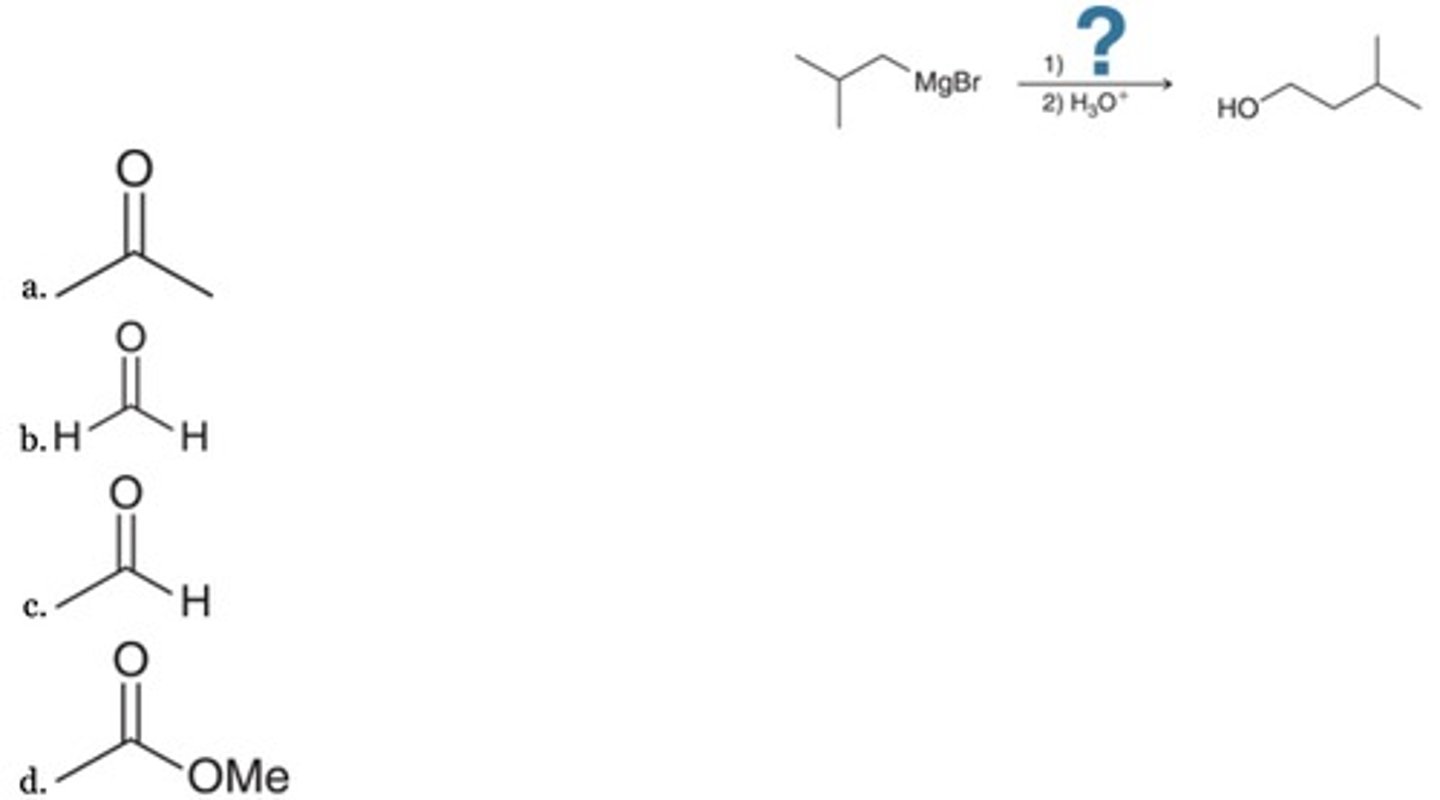 <p>What is the missing reagent in the following synthesis?</p>