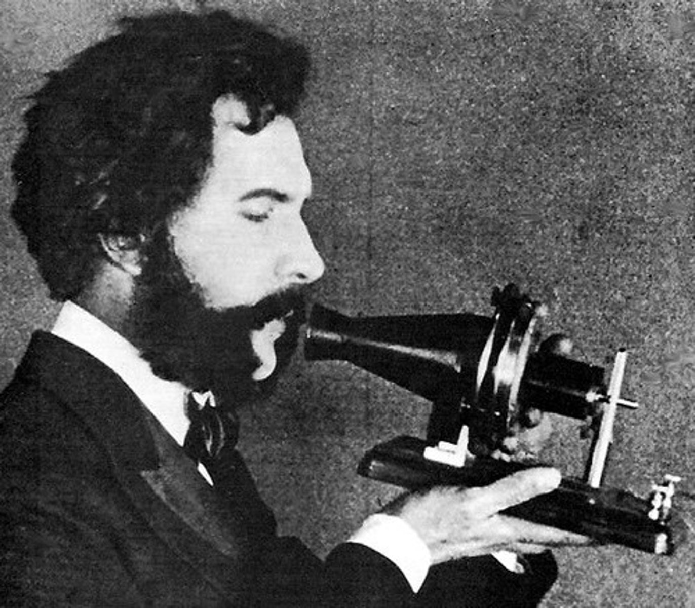 <p>He was an American inventor who was responsible for developing the telephone.</p>