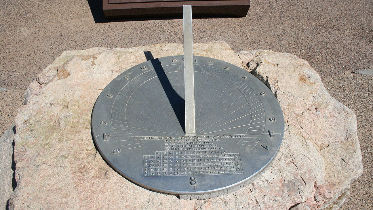 <ul><li><p><span>The shadow-casting arm of a sundial; Horologium’s centerpiece</span></p></li></ul><p></p>