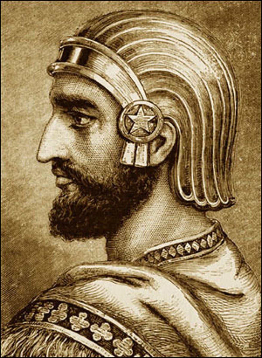 <p>Founder of the Persian Empire (r. 557-530 B.C.E.); a ruler noted for his conquests, religious tolerance, and political moderation.</p>