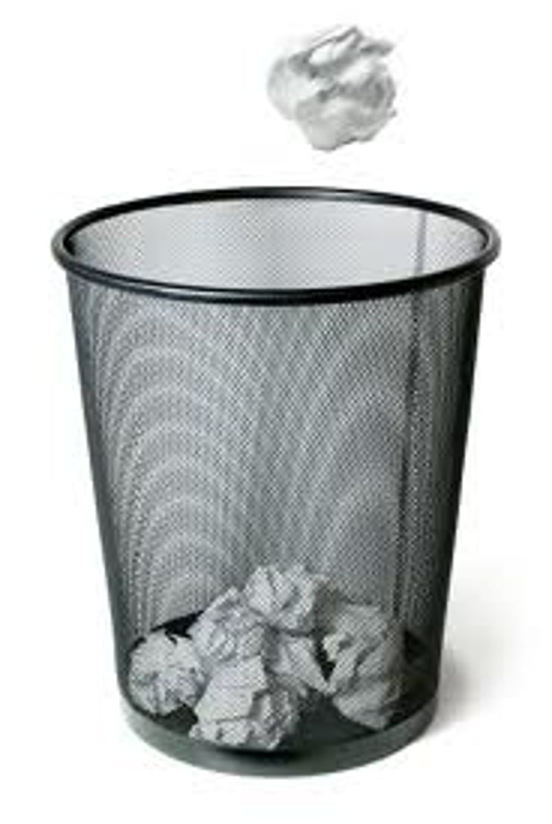 <p>wastepaper basket</p>