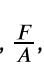 <p>ratio of force to area; measured in N/m<sup>2</sup>; equals to Y x strain</p>